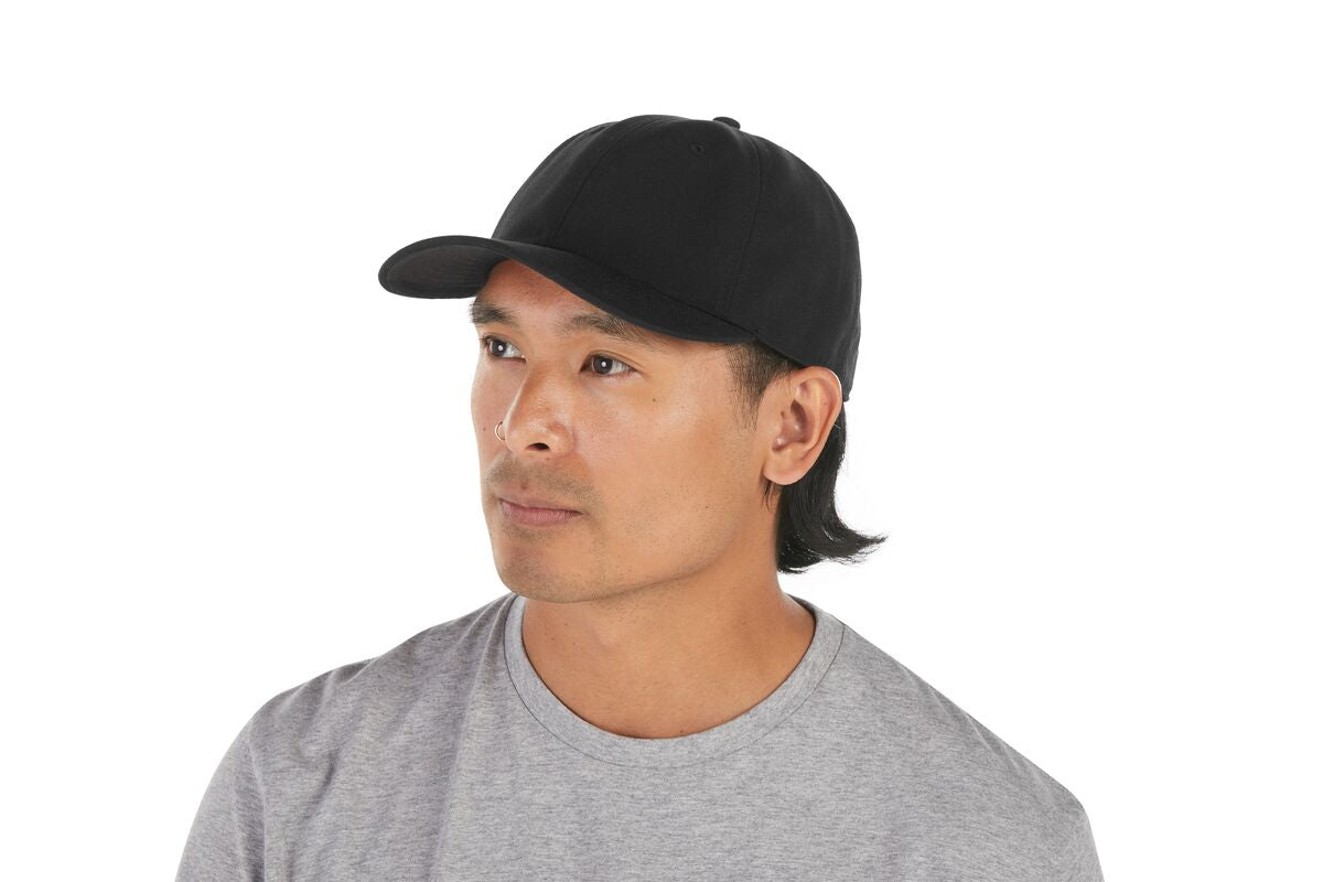 father-s-day-2026-dad-hat-k8 WebPDP-HAT004002_Recycled_Poly_Dad_Hat_Black_Studio_Harper_Studios_0723_Side__HAT004002OS.jpg