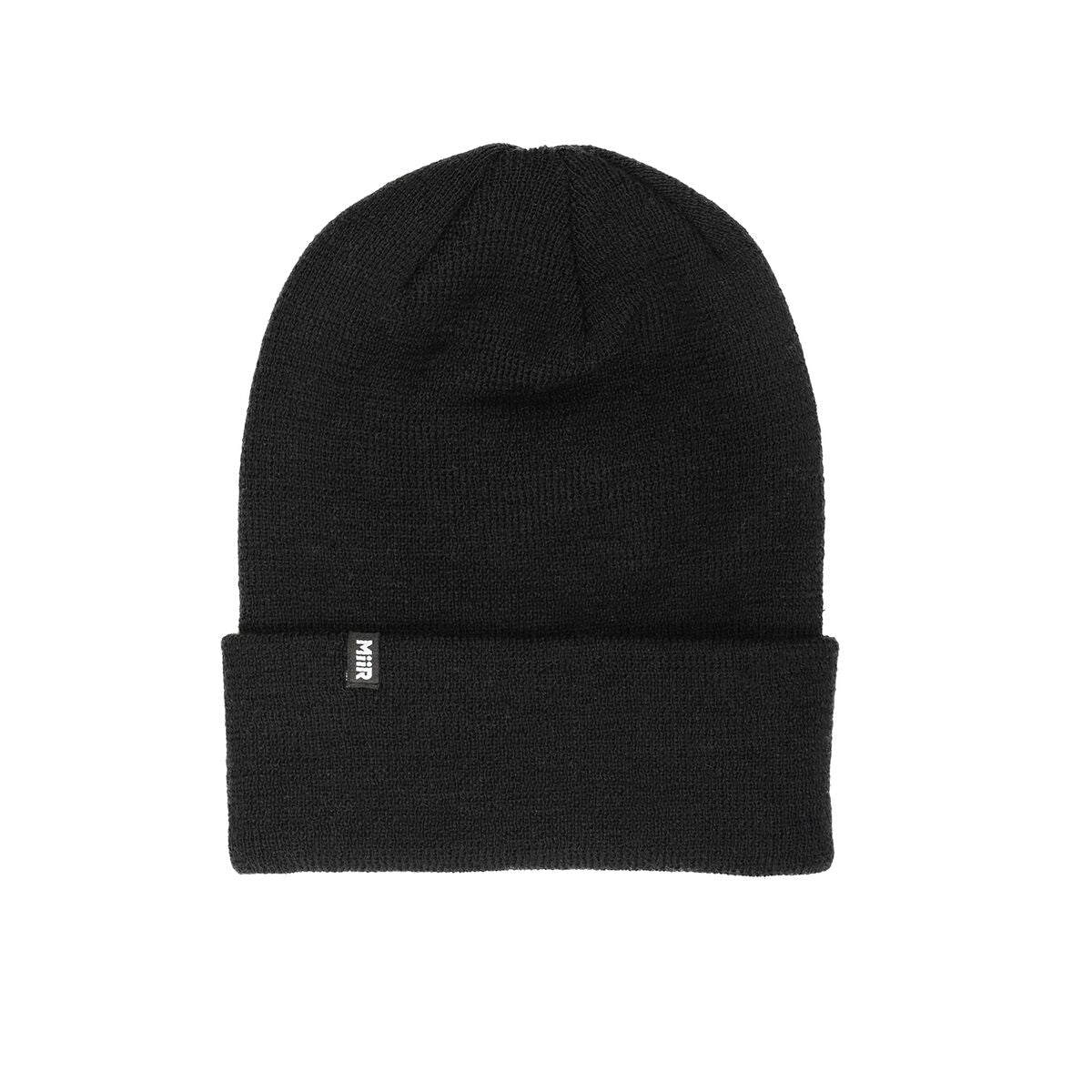 recycled-poly-fine-knit-beanie-d8 Web_PDP-RecycledPolyFineKnitBeanie_Studio_Front_Black.jpg